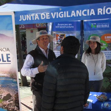 Junta de Vigilancia del Río Ñuble invitó a valorar el recurso hídrico en Día Mundial del Agua