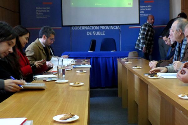 Junta de Vigilancia del Río Ñuble valora avance de embale La Punilla